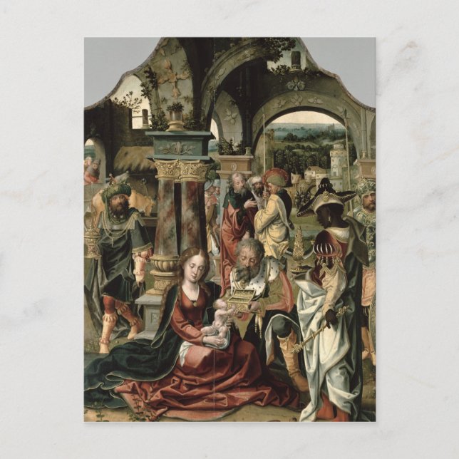 The Adoration of the Magi Postcard (Front)