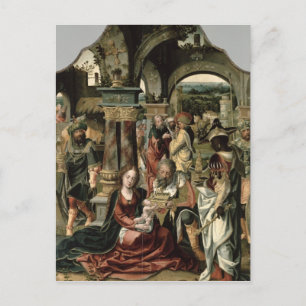 The Adoration of the Magi Postcard