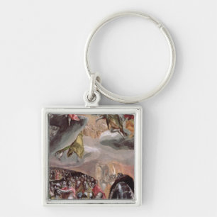 The Adoration of the Name of Jesus, c.1578 Key Ring