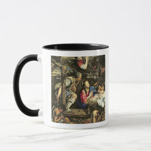 The Adoration of the Shepherds, 1612 (oil on canva Mug