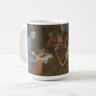 The Adoration of the Shepherds circa 1653 Coffee Mug