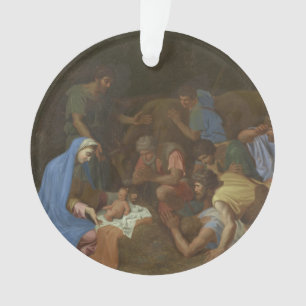 The Adoration of the Shepherds circa 1653 Ornament