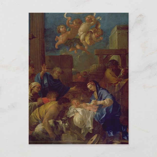 The Adoration of the Shepherds Postcard (Front)