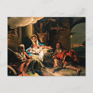 The Adoration of the Shepherds Postcard