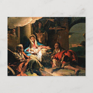 The Adoration of the Shepherds Postcard