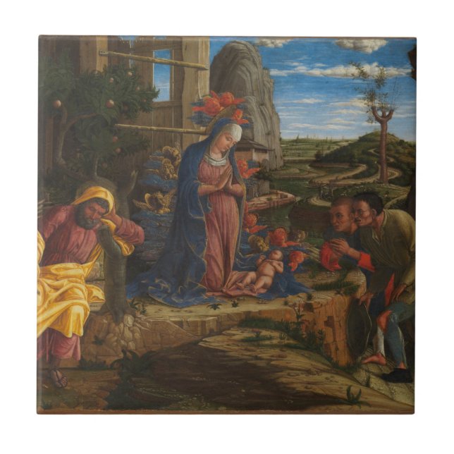 The Adoration of the Shepherds Tile (Front)
