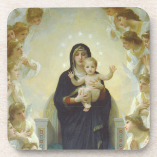 The Adoration Set of Cork Coasters