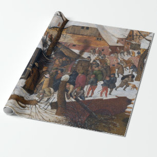 The Adoration the Maji (1590-1638) Pieter Brueghel Wrapping Paper