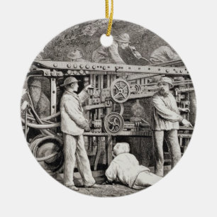 The Advanced Gallery on the French Side of the Mon Ceramic Tree Decoration