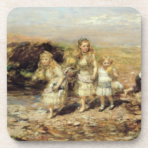 The Adventure, 1883 (oil on canvas) Coaster
