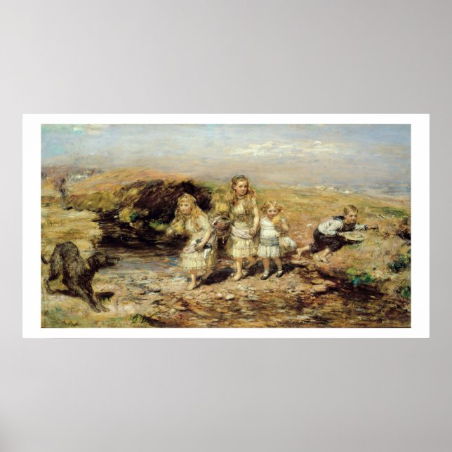 The Adventure, 1883 (oil on canvas) Poster (Front)