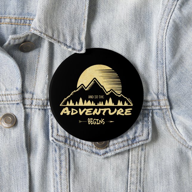 The Adventure Begins Button (In Situ)