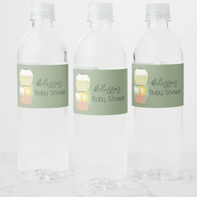 The Adventure Begins Custom Water Bottle Label (Creator Uploaded)