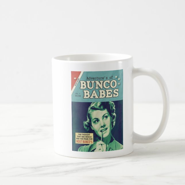 The Adventures of Bunco Babes Coffee Mug (Right)
