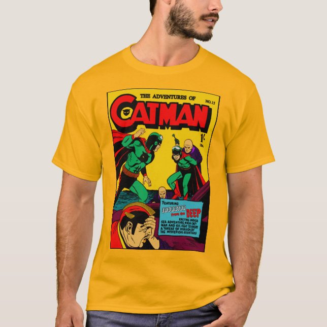 The Adventures of Cat-Man T-Shirt (Front)