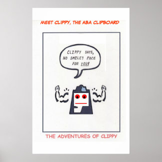 The Adventures of Clippy, Meet Clippy Poster