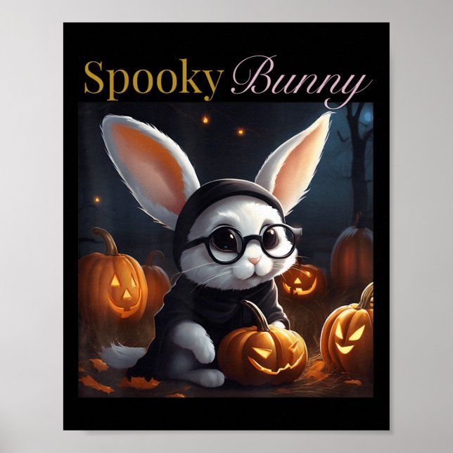 The Adventures Of Halloween Bunny_ A Fun-filled Ha Poster (Front)