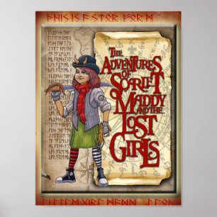 The Adventures of Scarlet Maddy Poster