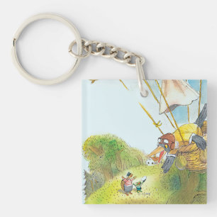 The Adventures of Ted, Ed and Caroll Key Ring