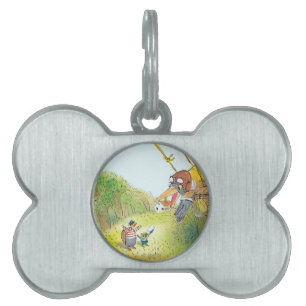 The Adventures of Ted, Ed and Caroll Pet ID Tag
