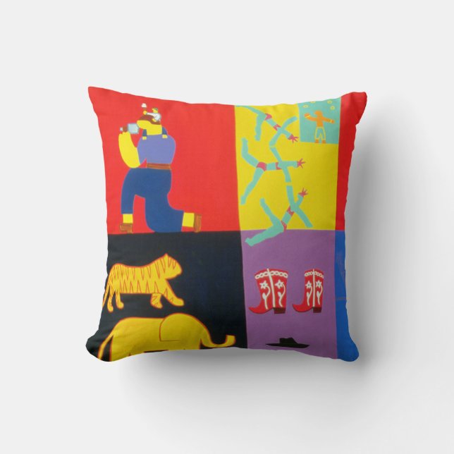 The Adventures of Tom and Luke 2002 Cushion (Front)