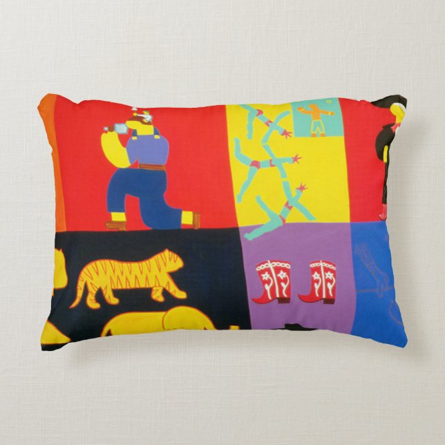 The Adventures of Tom and Luke 2002 Decorative Cushion (Front)