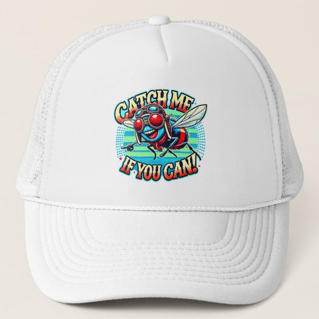 The Adventurous Fly Trucker Hat (Front)