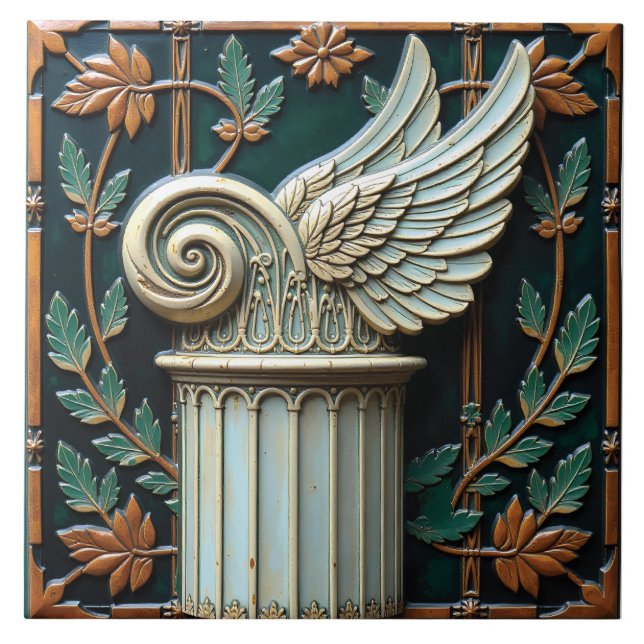 The Aeon Piller Ceramic Tile (Front)