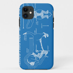 The Aerodynamics of a Basset Hound iPhone 11 Case
