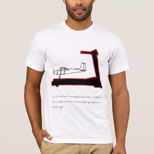 The Aeroplane on a treadmill... T-Shirt (Front)