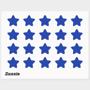 The aesthetic of Egyptian blue Star Sticker