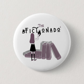 The aFictionado 4 Logo 6 Cm Round Badge