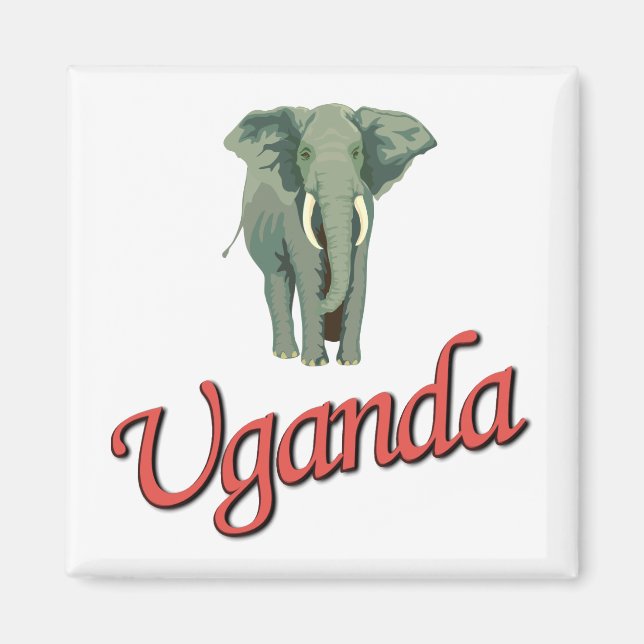 The African Elephant Magnets (Front)