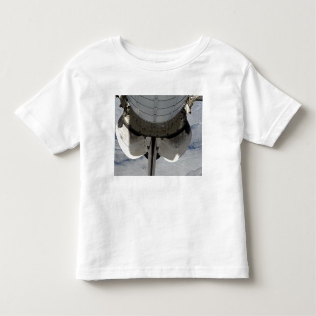 The aft portion of the Space Shuttle Endeavour 2 Toddler T-Shirt (Front)