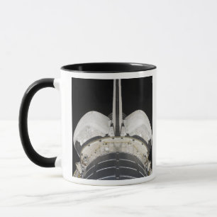 The aft portion of the Space Shuttle Endeavour Mug