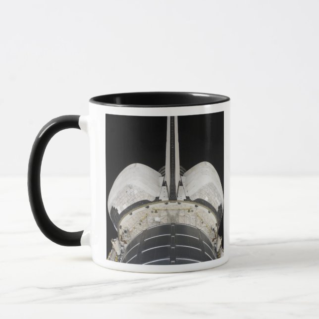 The aft portion of the Space Shuttle Endeavour Mug (Left)