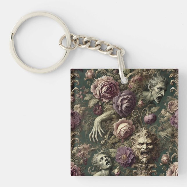 The After Hours Reliquary – Gothic Baroque Key Ring (Front)