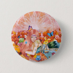 The Afternoon 6 Cm Round Badge