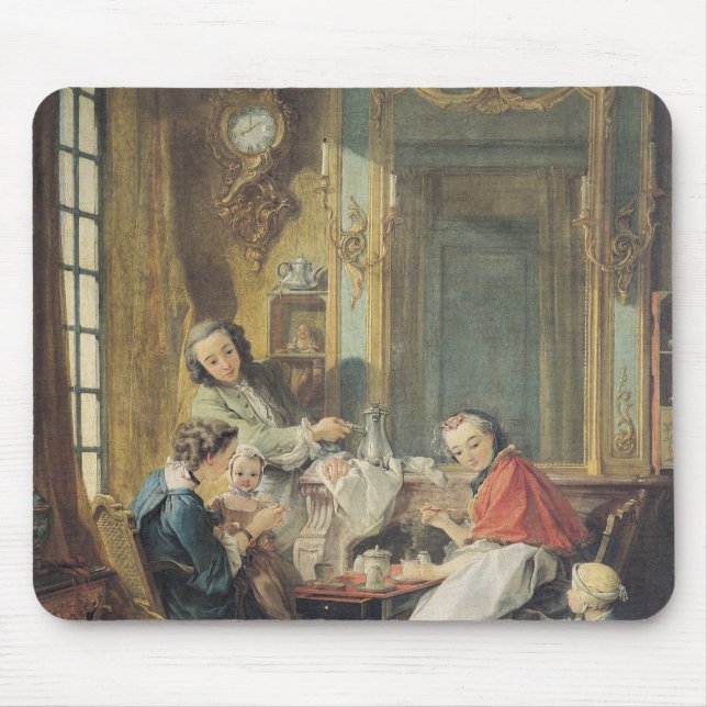 The Afternoon Meal, 1739 Mouse Pad (Front)