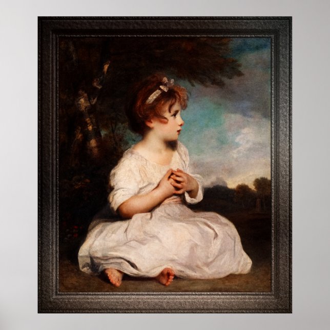 The Age of Innocence by Joshua Reynolds Poster (Front)
