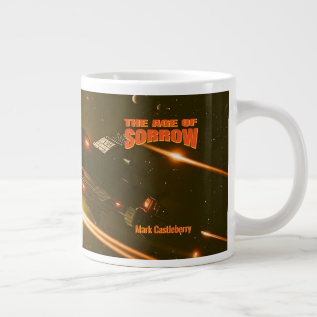 The Age Of Sorrow Large Coffee Mug (Right)