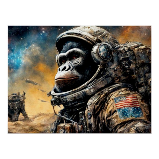 THE AGE OF STEEL-GORILLA 4 POSTER (Front)