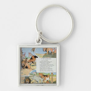 The Ageing Lion, from the Fables Key Ring