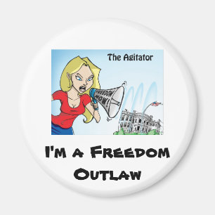 The Agitator Outlaw Magnet