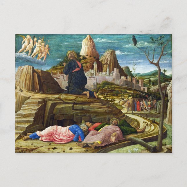 The Agony in the Garden by Andrea Mantegna Postcard (Front)