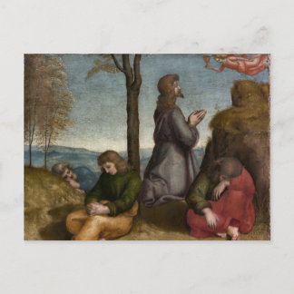 The Agony in the Garden by Raphael Postcard