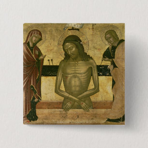 The Agony of Christ 15 Cm Square Badge