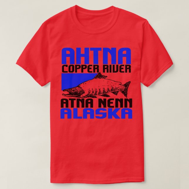 THE AHTNA COPPER RIVER TShirt (Design Front)