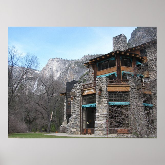 The Ahwahnee- Yosemite Poster (Front)