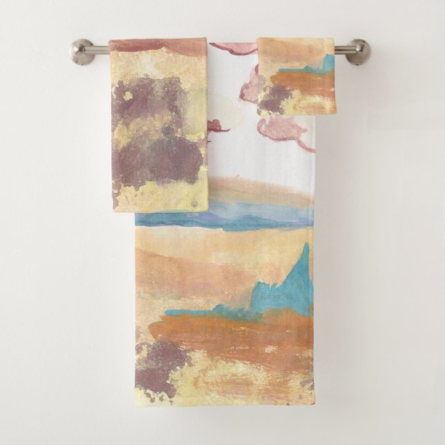 The Air I Breathe by AnyaC Bath Towel Set (Insitu)